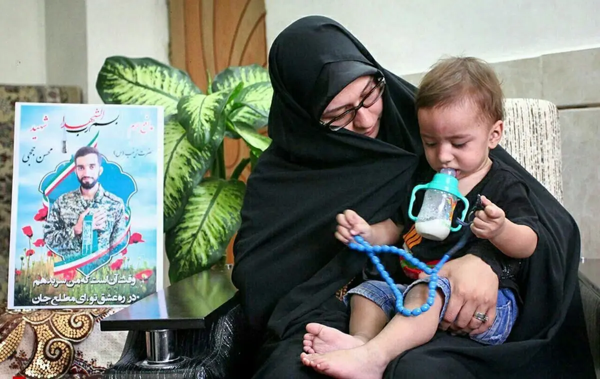 حضور فرزند شهید حججی در دیدار با رهبری