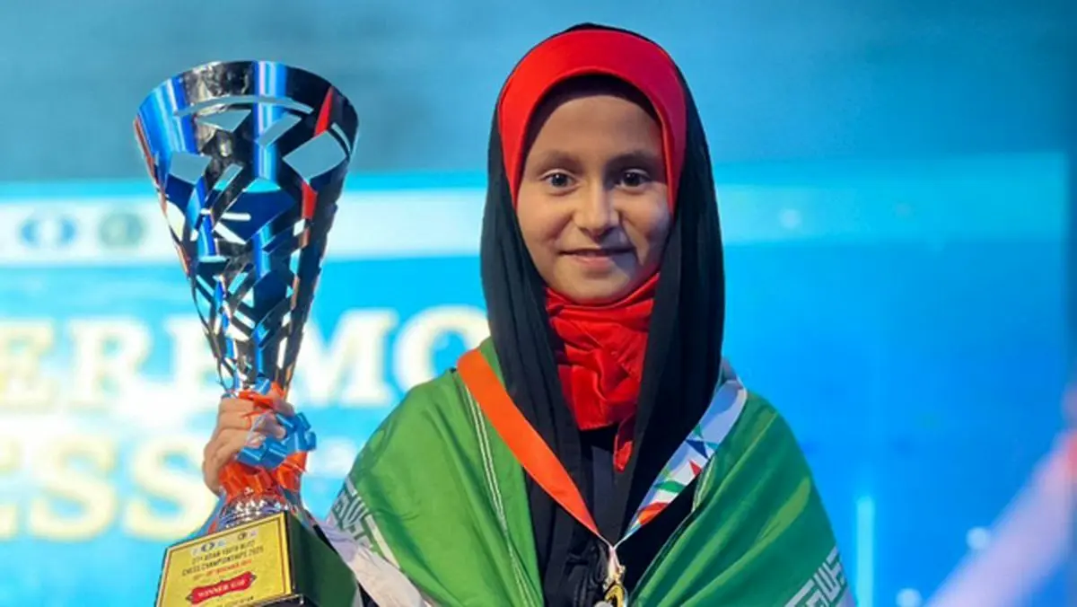 درخشش دختر چادری شطرنج‌ ایران در آسیا