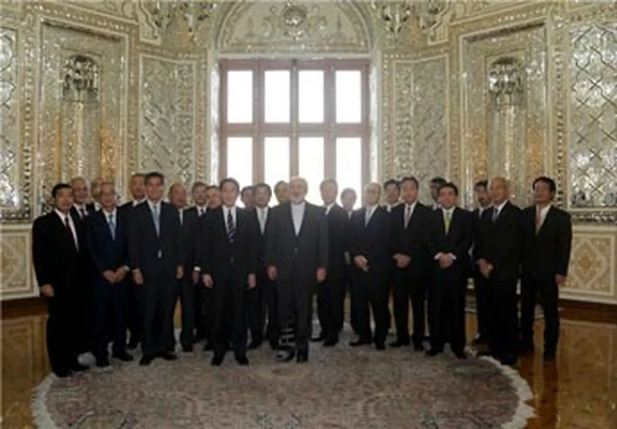 دیدار مدیران ژاپنی با ظریف