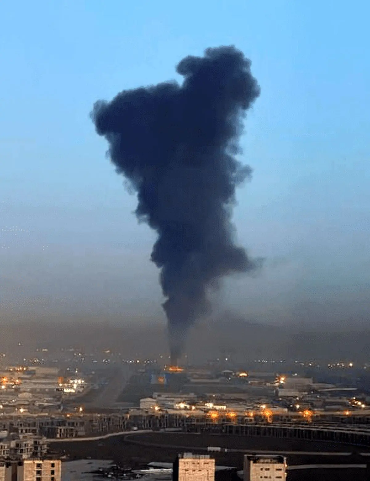 آتش ایران به پایگاه آمریکا در اربیل 