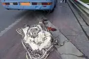 جان باختن عابرپیاده در تصادف صبح امروز