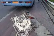 جان باختن عابرپیاده در تصادف صبح امروز