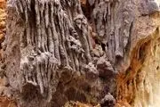 غار نمکی خرسین جاذبه های طبیعی هرمزگان+تصویر