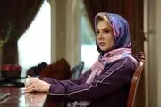 نسرین مقانلو در میان چمنزار /عکس