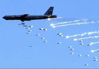 بمباران مواضع داعش در دیرالزور توسط روسیه