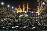 واکنش زائران کربلا به صدای انفجار خمپاره‌ها