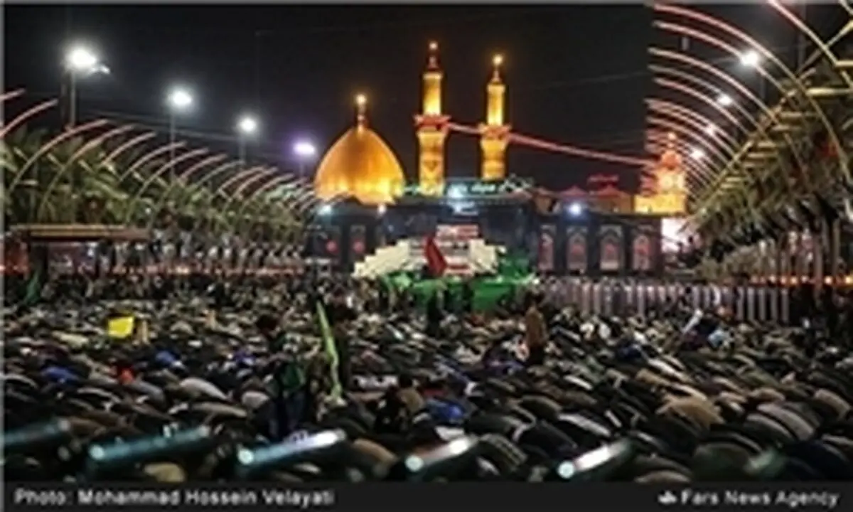 واکنش زائران کربلا به صدای انفجار خمپاره‌ها