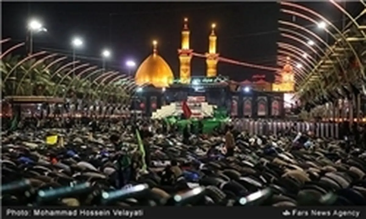 واکنش زائران کربلا به صدای انفجار خمپاره‌ها