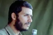 حاج ابراهیم؛ سردار خیبر، چشم مجنون/ عکس