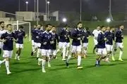 گزارش تمرین تیم ملی در قطر/ بازی گل کوچک+تصاویر