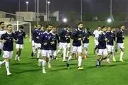 گزارش تمرین تیم ملی در قطر/ بازی گل کوچک+تصاویر