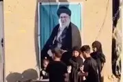 اقدام جالب کودکان عراقی به یاد رهبر شهید انقلاب