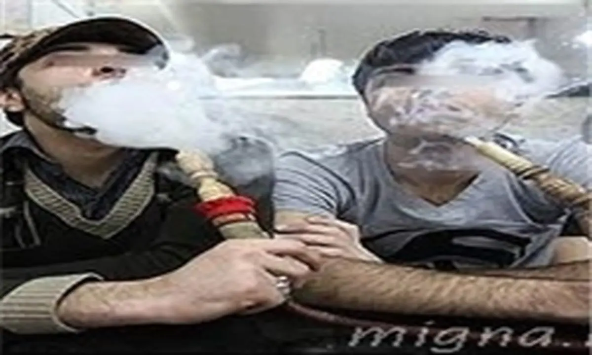 قلیانهایی که با بنزن و مواد روان گردان سرو میشوند
