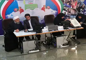 ثبت نام روحانی در انتخابات ریاست جمهوری دوازدهم/فیلم