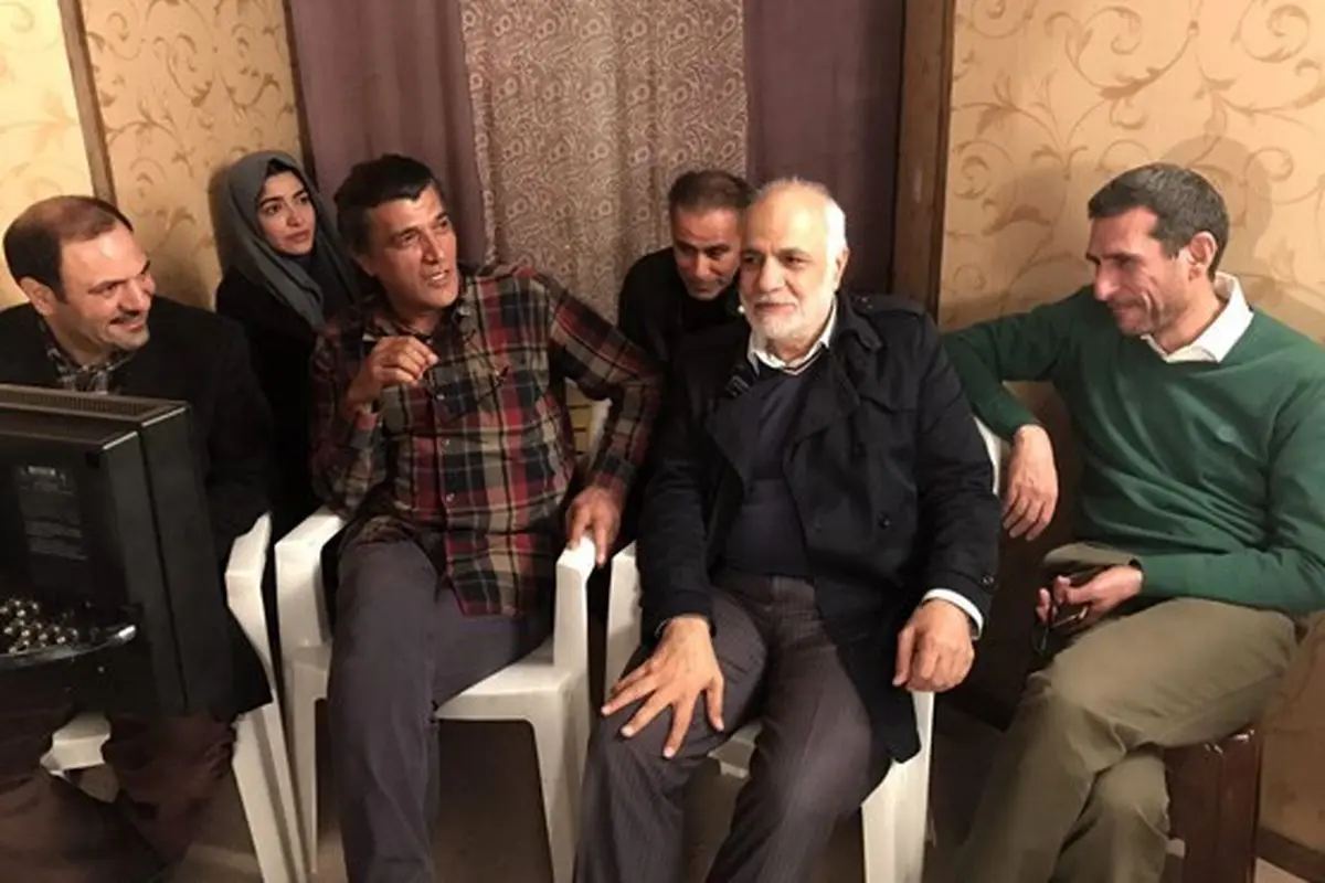 حضور یک مدیر در پشت صحنه سریال پرستاران +عکس