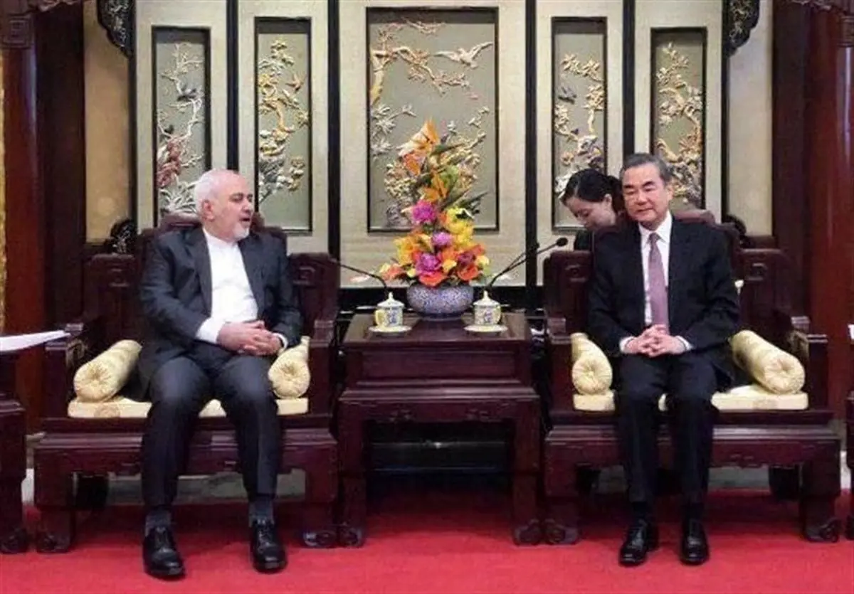 دیدار ظریف با همتای چینی در پکن