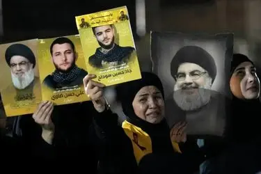 مراسم سالگرد شهادت سید حسن نصرالله/گزارش تصویری