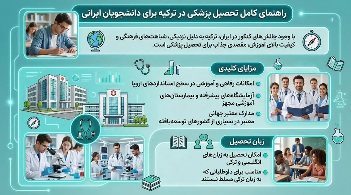 شرایط تحصیل پزشکی در ترکیه