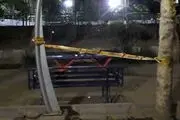 حادثه برق گرفتگی پارک لاله تهران
