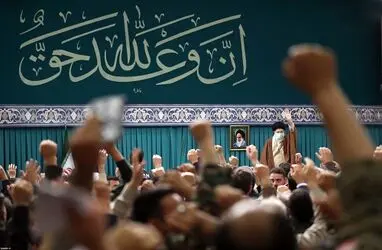 دیدار بسیجیان با رهبر انقلاب