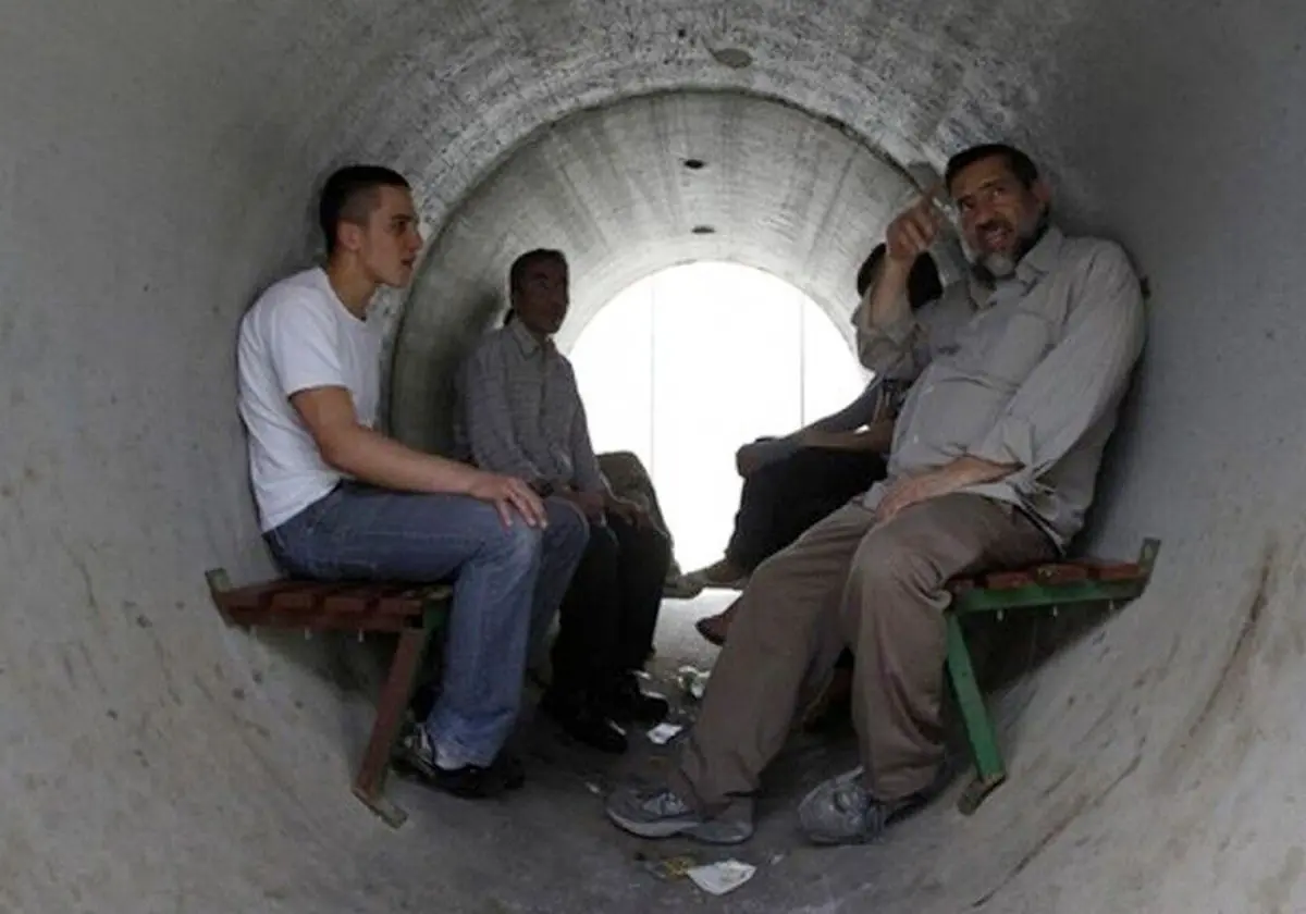 زندگی سگی در پناهگاههای اسرائیل