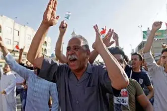 برگزاری تظاهرات مسالمت آمیز در شمال بغداد