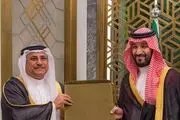 بالاترین نشان افتخاری پارلمان عربی به بن سلمان اعطا شد