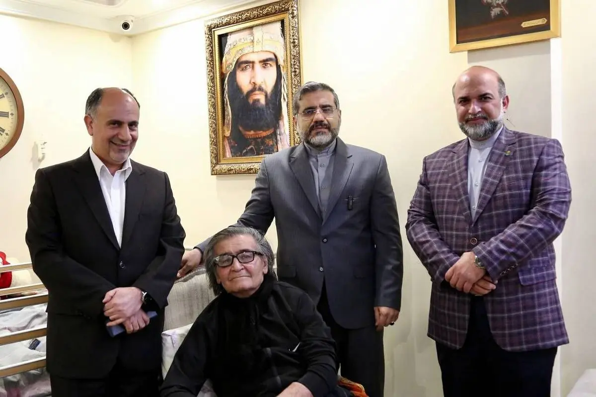 عیادت وزیر فرهنگ از «رضا رویگری»