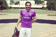 آرزوی سلامتی برای محمد پروین /عکس