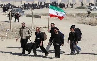 حلقه‌های امنیتی الحشدالشعبی برای زائران ایرانی
