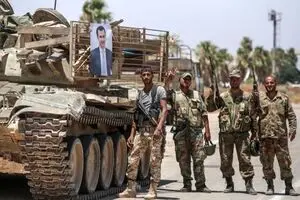 درگیری عناصر داعشی با ارتش سوریه در رقه