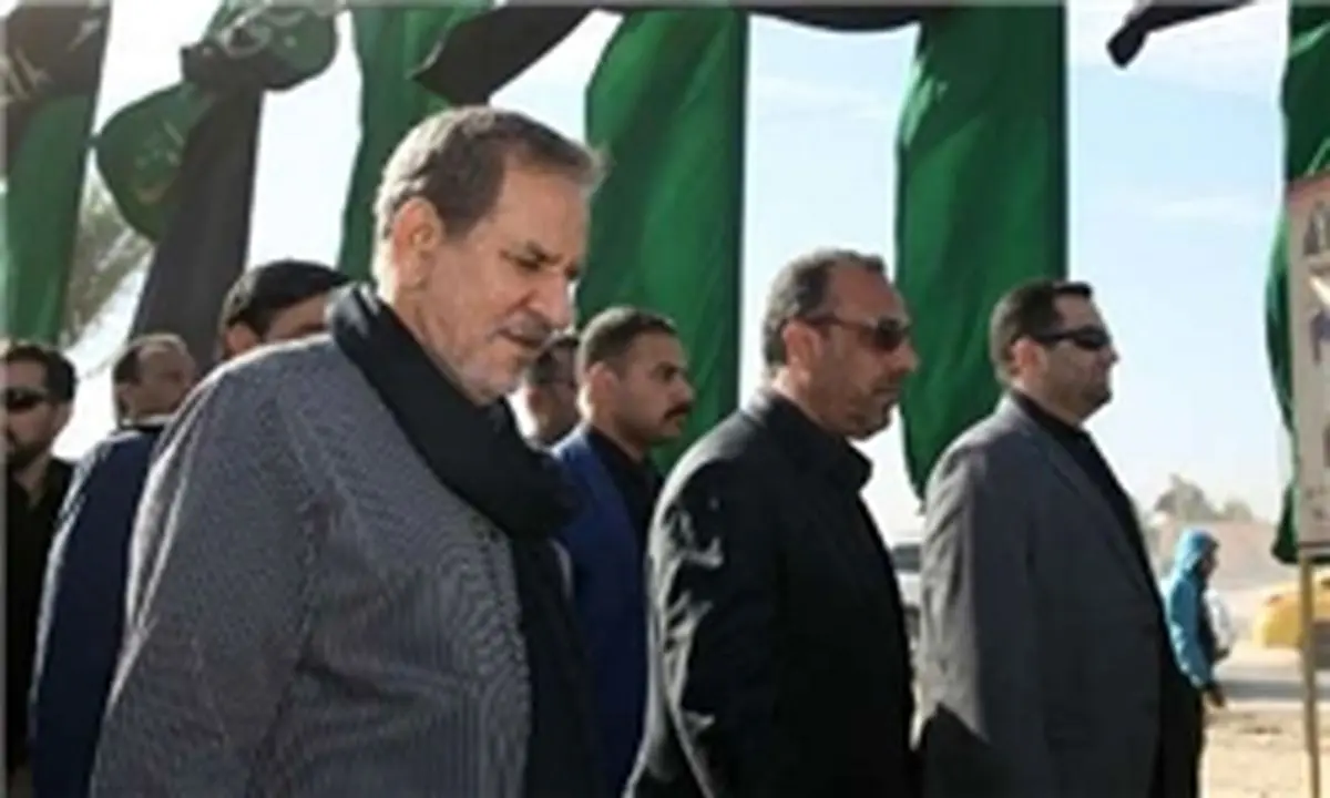 جهانگیری در راهپیمایی اربعین حسینی شرکت میکند