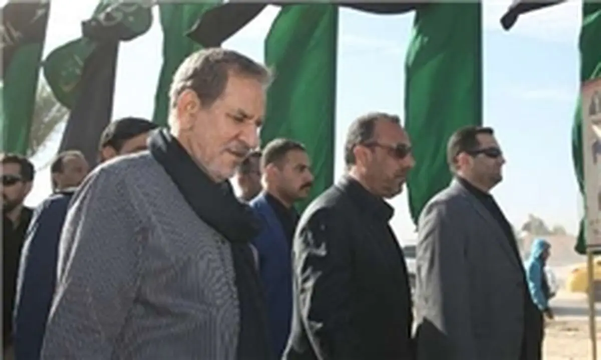 جهانگیری در راهپیمایی اربعین حسینی شرکت می‌کند