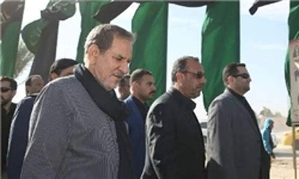 جهانگیری در راهپیمایی اربعین حسینی شرکت می‌کند