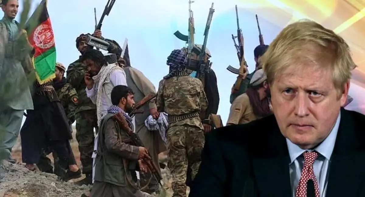 واکنش طالبان به سخنان اخیر بوریس جانسون