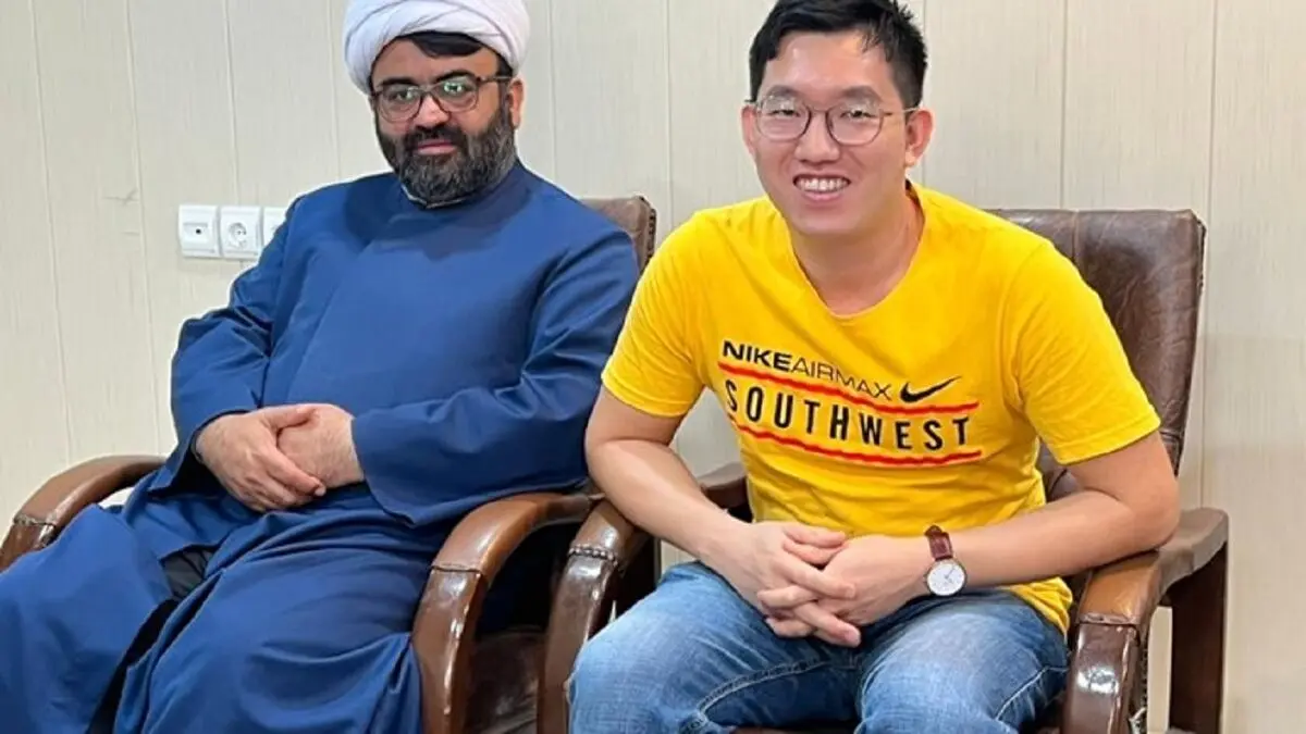 تبعه چینی در قشم مسلمان شد
