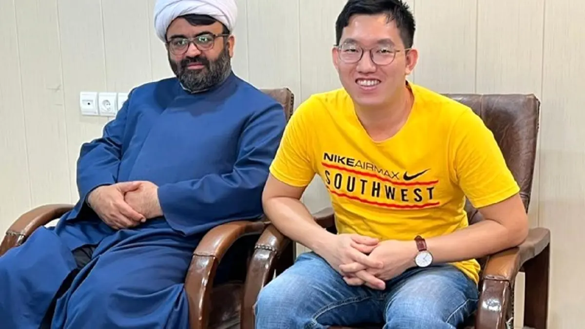 تبعه چینی در قشم مسلمان شد