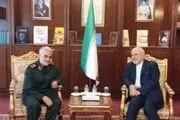 توئیت آشنا درباره دیدار سردار سلیمانی و ظریف