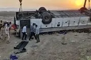 جزئیات حادثه تلخ واژگونی اتوبوس زائران کربلا 