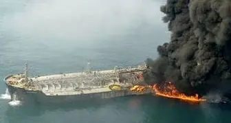 بازتاب بین‌المللی غرق شدن نفتکش ایرانی