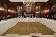 دیدار الجولانی با اعضای اتاق بازرگانی آمریکا