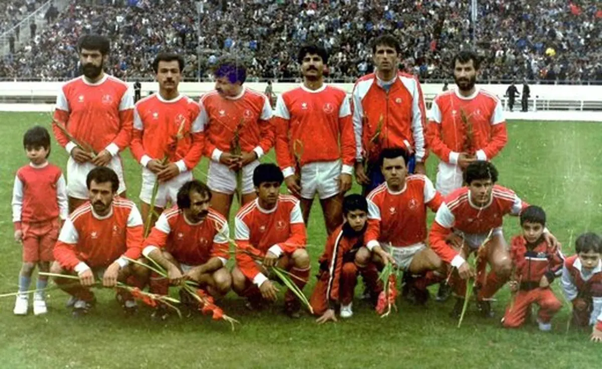 تصویری از 6 تایی شدن پرسپولیس در قدیم! +عکس