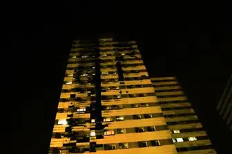 آتش سوزی در برج 22 طبقه پامچال+جزئیات