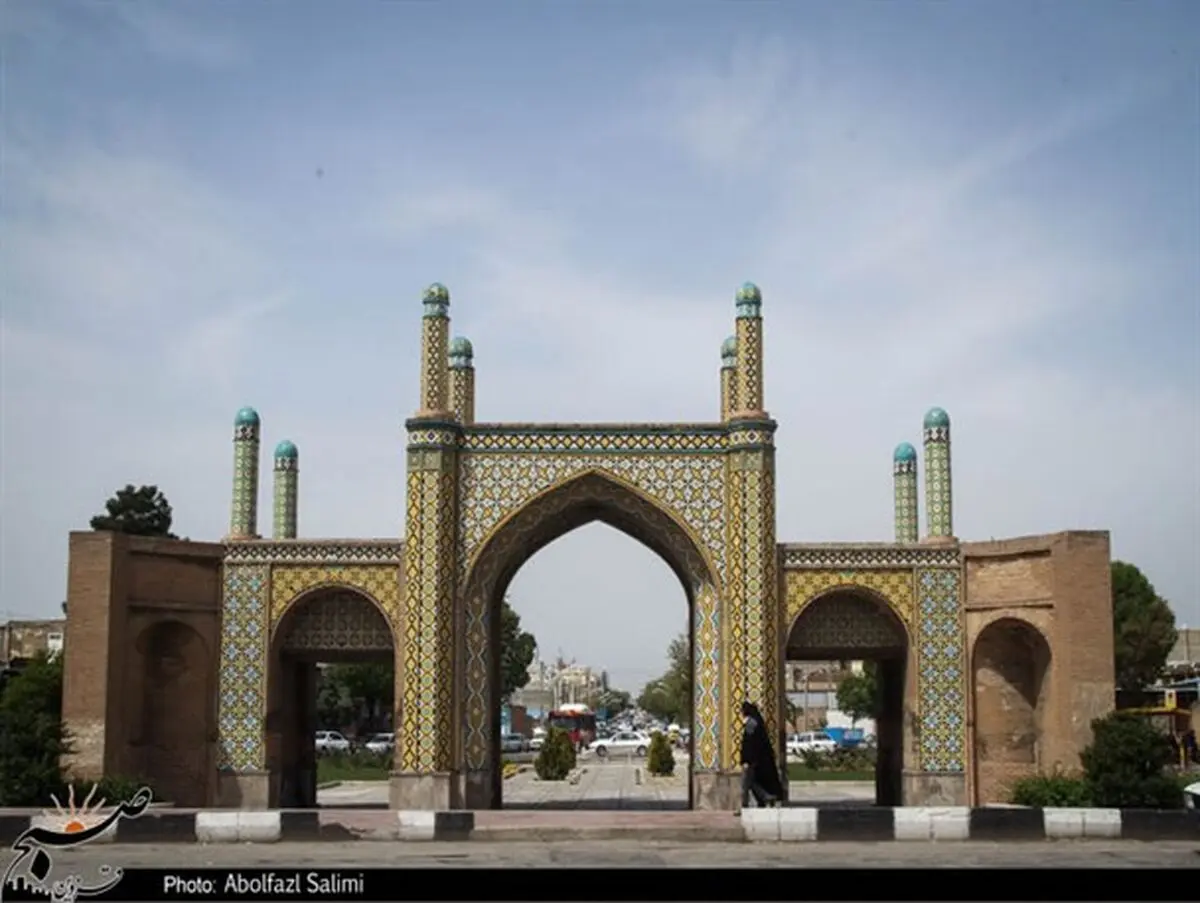 دروازه تهران قدیم در قزوین