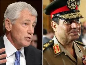 گفت‌وگوی تلفنی وزرای دفاع آمریکا و مصر