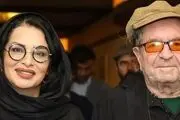 هلیا امامی و سپیده خداوردی در مراسم بدرقه استاد