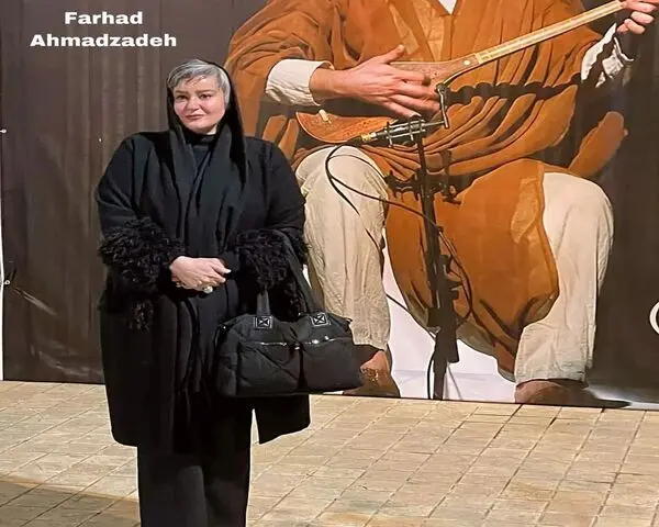 اولین مراسم یادبود همسر نسیم ادبی +تصاویر