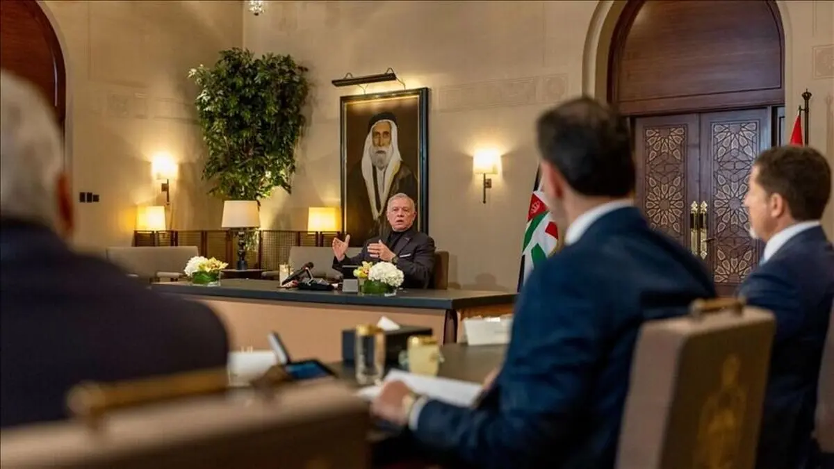 موضع‌گیری پادشاه اردن در خصوص جنگ احتمالی میان ایران و آمریکا