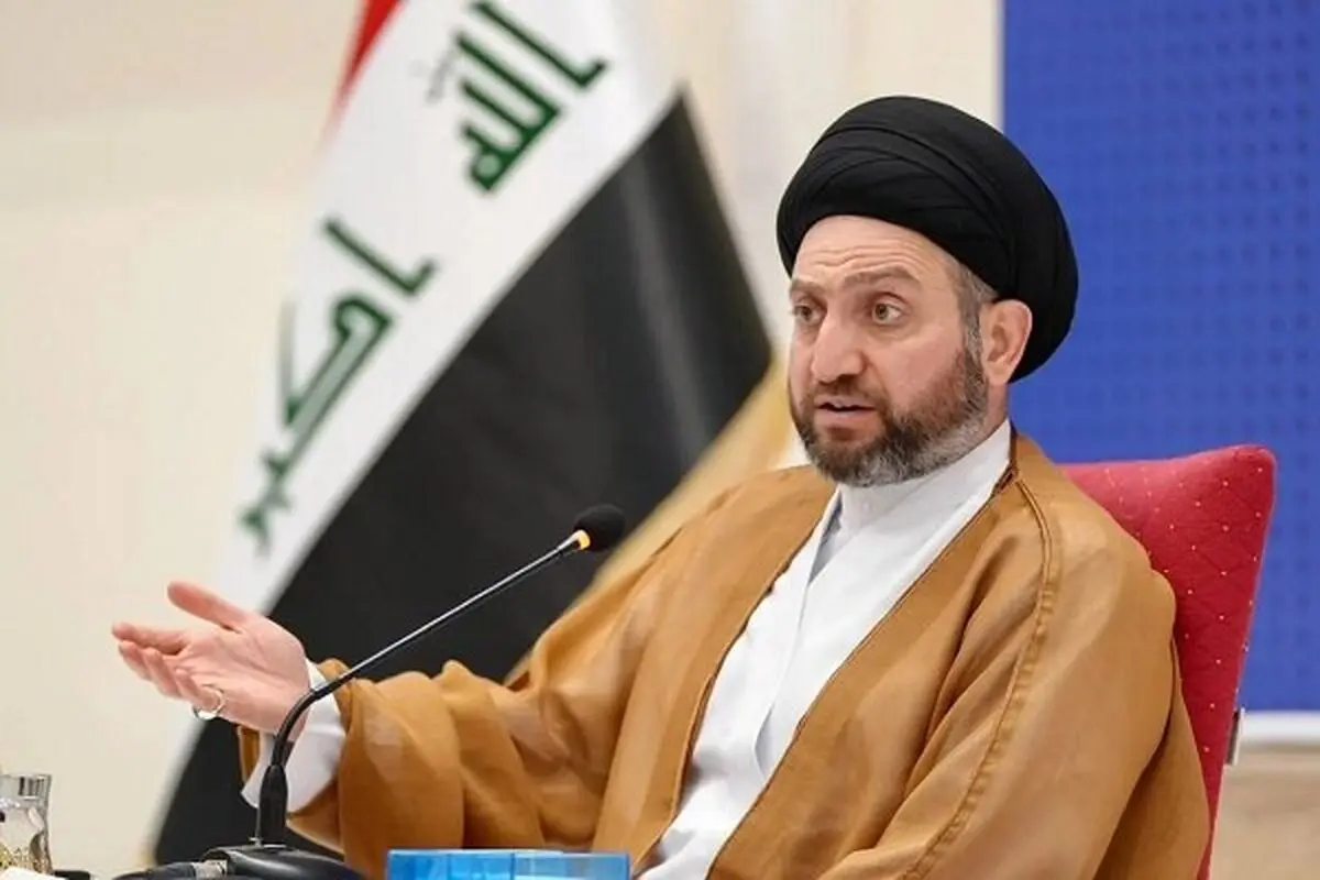 واکنش عمار حکیم به عملیات طوفان الاقصی