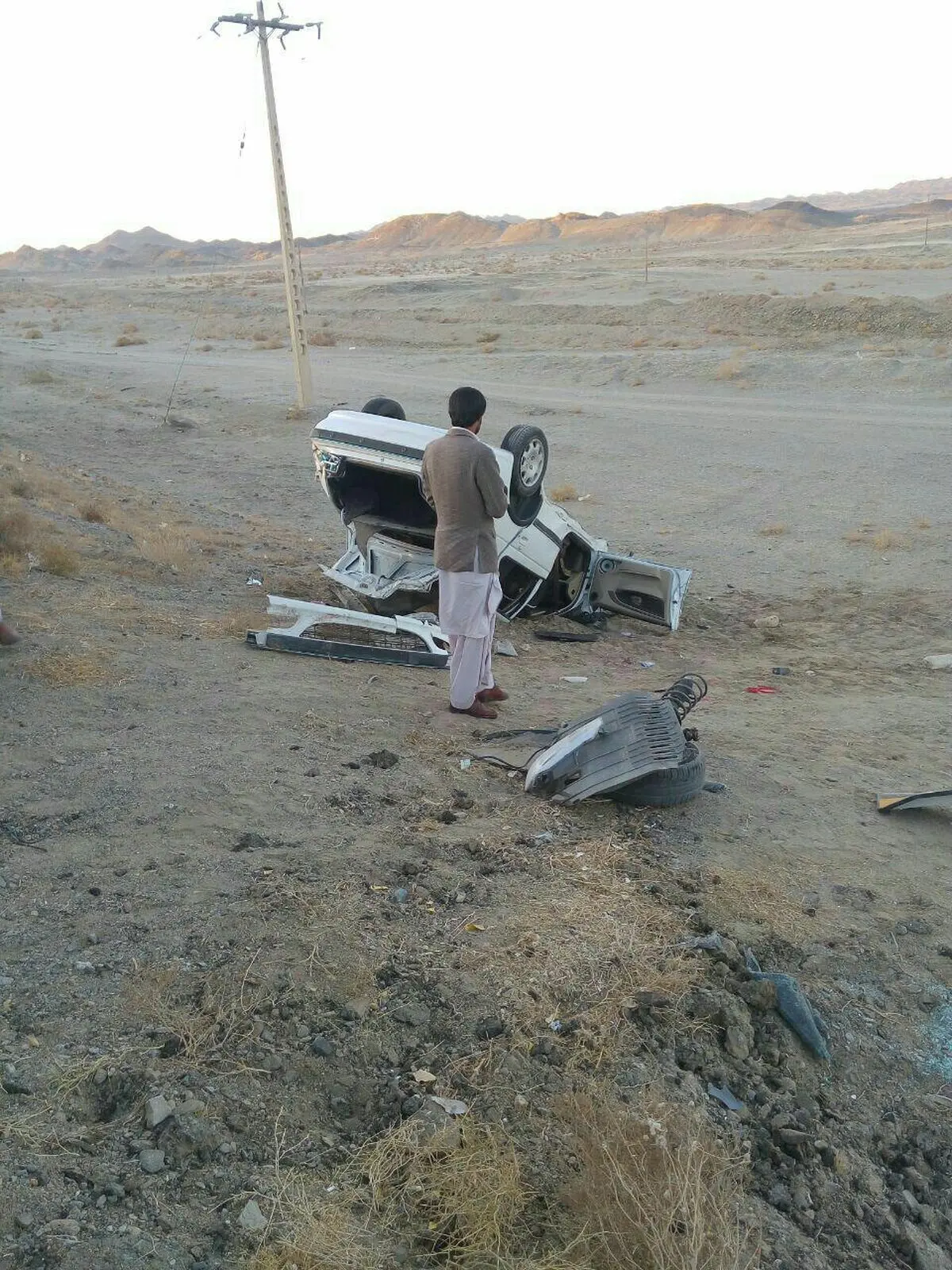 واژگونی
پژو پارس حادثه آفرید
